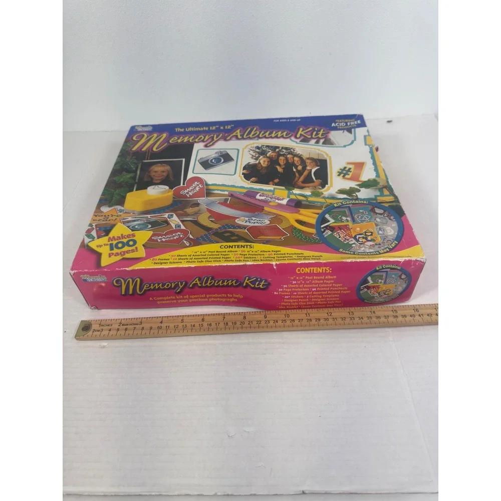 Memories‎ Forever Memory Album Kit 12x12 Scrapbook Trimming Templates
